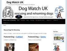 Tablet Screenshot of dogwatchuk.com